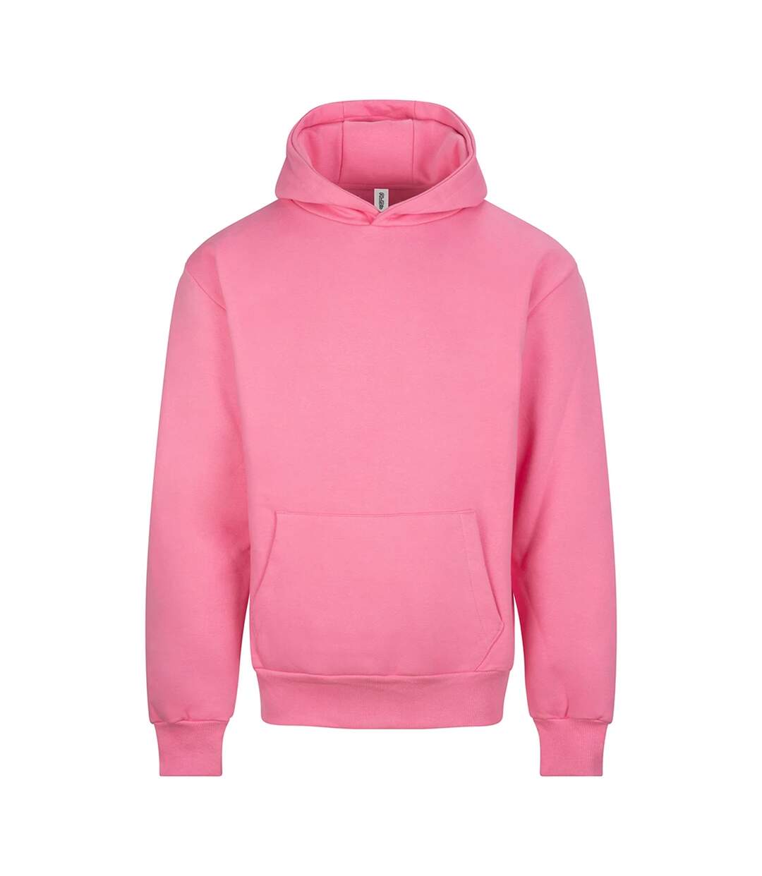 Unisex Adult Signature Heavyweight Hoodie Bubblegum Pink Awdis-1