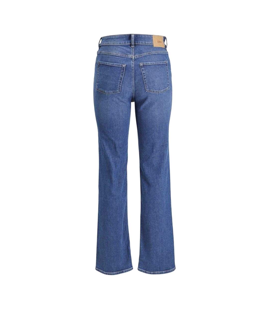 Womens/ladies Denim Straight Leg Jeans Medium Blue JJXX-3