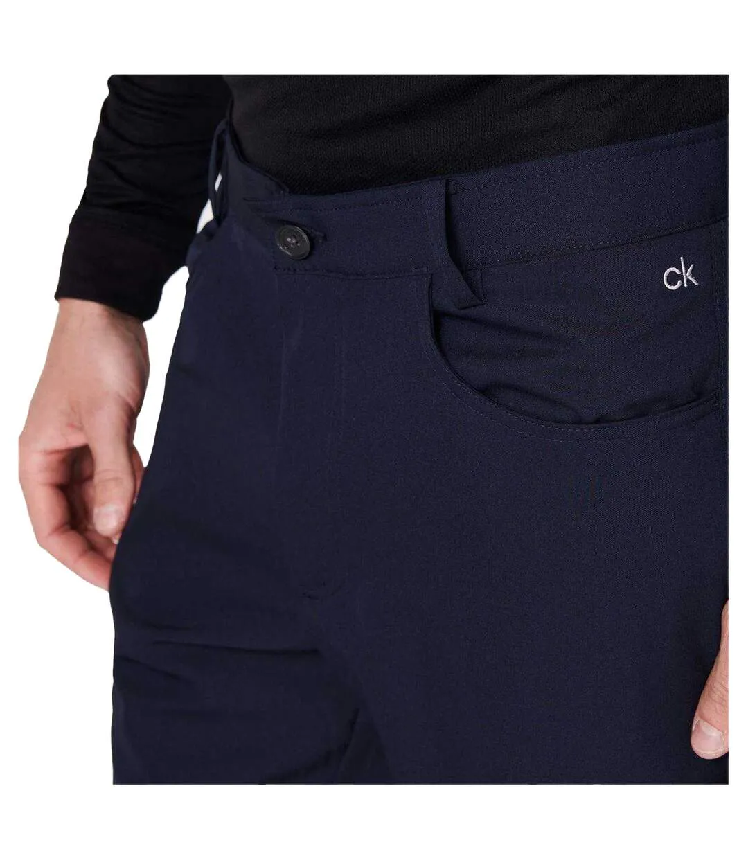 Short De Golf Clinton Homme Bleu Marine Calvin Klein-4