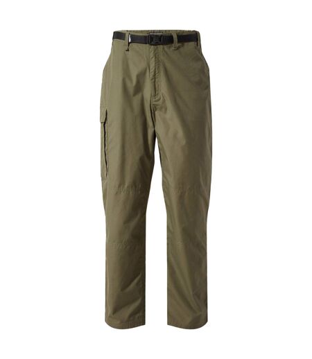 Pantalon Décontracté À Taille Haute Semi-élastiquée Kiwi Classic Homme Kaki Craghoppers