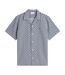 Chemise Manches Courtes Motif/style À Motifs Homme Gris Bleu Marine Tommy Hilfiger-2