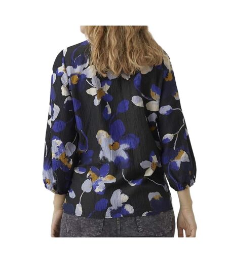 Chemise noire à motifs femme vero moda maternity shirt vip