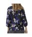 Chemise noire à motifs femme vero moda maternity shirt vip-2