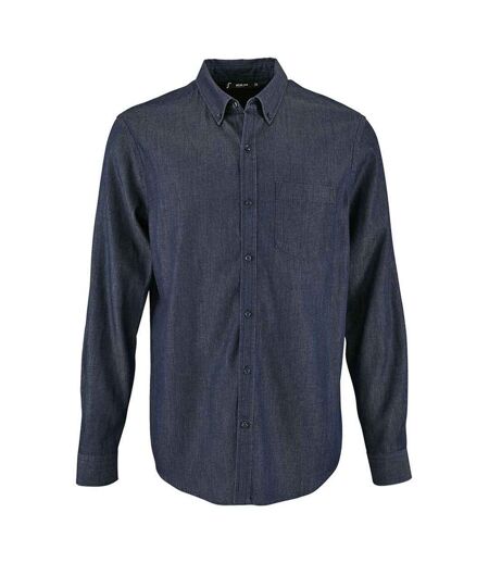 Chemise Barry Homme Denim SOLS