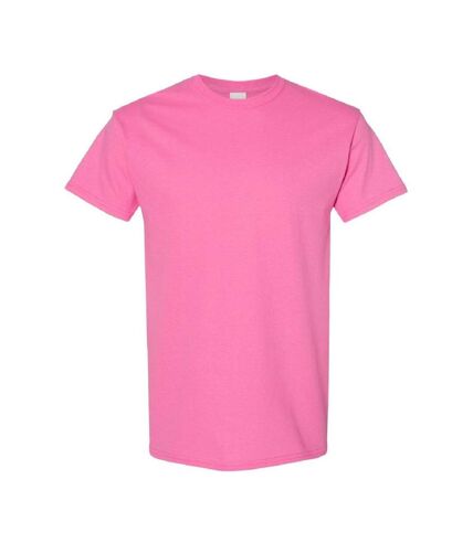 Gildan Mens Heavy Cotton Short Sleeve T-Shirt (Pack of 5) (Azalea) - UTBC4807