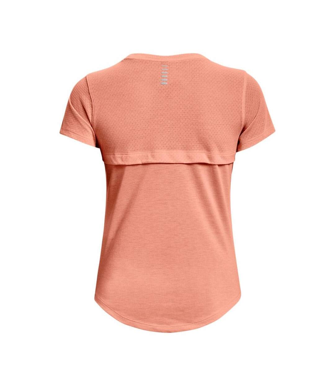 T-shirt streaker run femme rose Under Armour-2