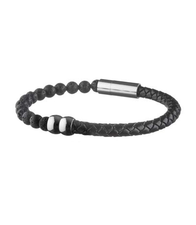 Bracelet noir homme geographical norway 315022 - taille unique