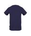 Mens Logo Crew Neck Regular T-shirt Navy Aquascutum-3