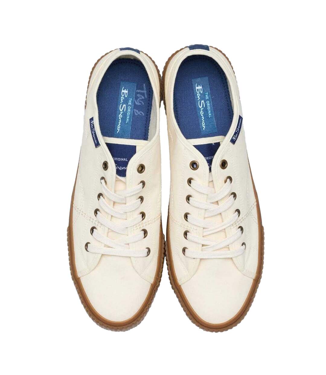 Baskets Canvey Homme Blanc Ben Sherman-3