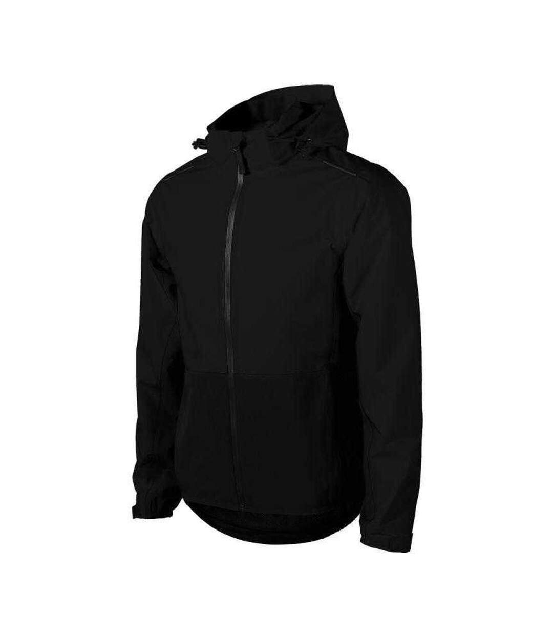 Doudoune Matelassée Motif/style Arc-en-ciel Homme Noir Malfini-3