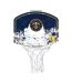 Ensemble De Mini Panier De Basket Motif/style Éclaboussures De Peinture Taille Unique Bleu Denver Nuggets-2