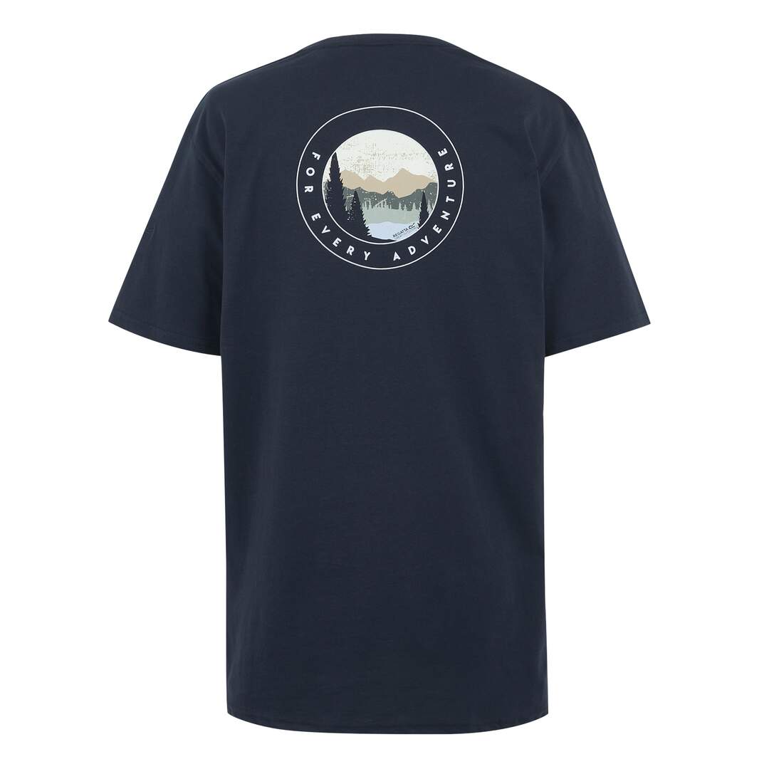 T-shirt cline for every adventure homme marine Regatta-2