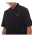 Chemise homme noir Fred Perry-3