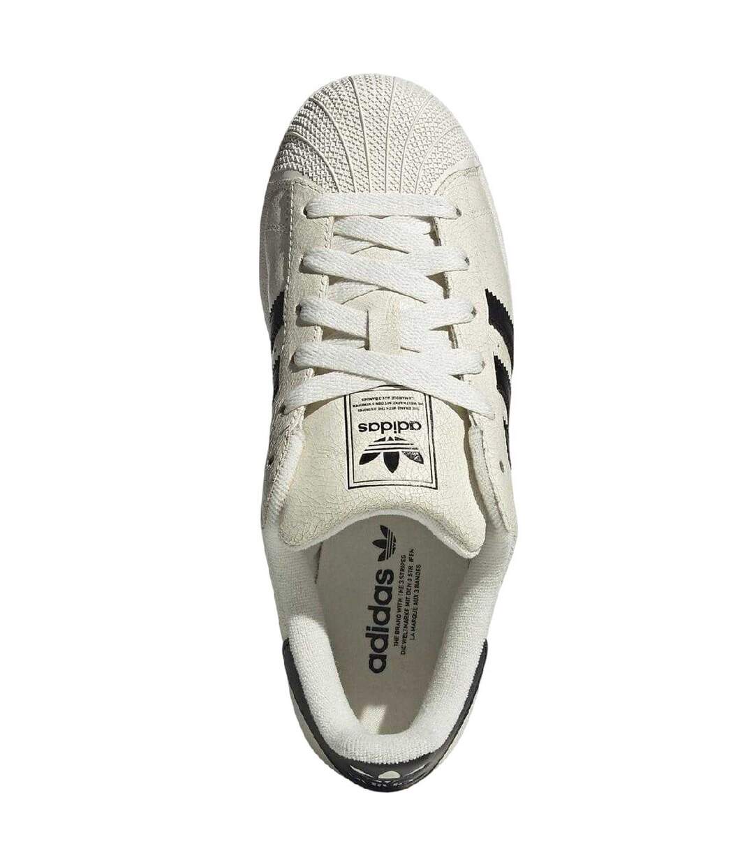 Baskets Originals Superstar Femme Blanc Cassé Adidas-4