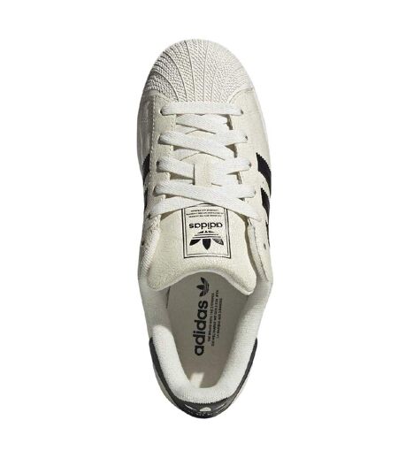 Baskets Originals Superstar Femme Blanc Cassé Adidas
