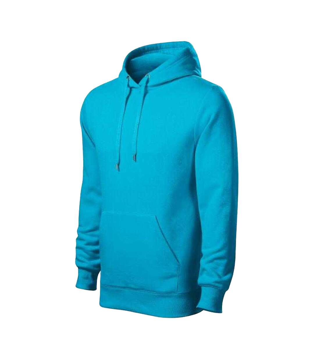 Sweat À Capuche Cape Homme Bleu Sarcelle Malfini-3