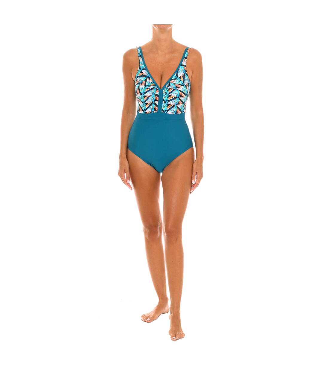 V-neck swimsuit EB1713C women-1