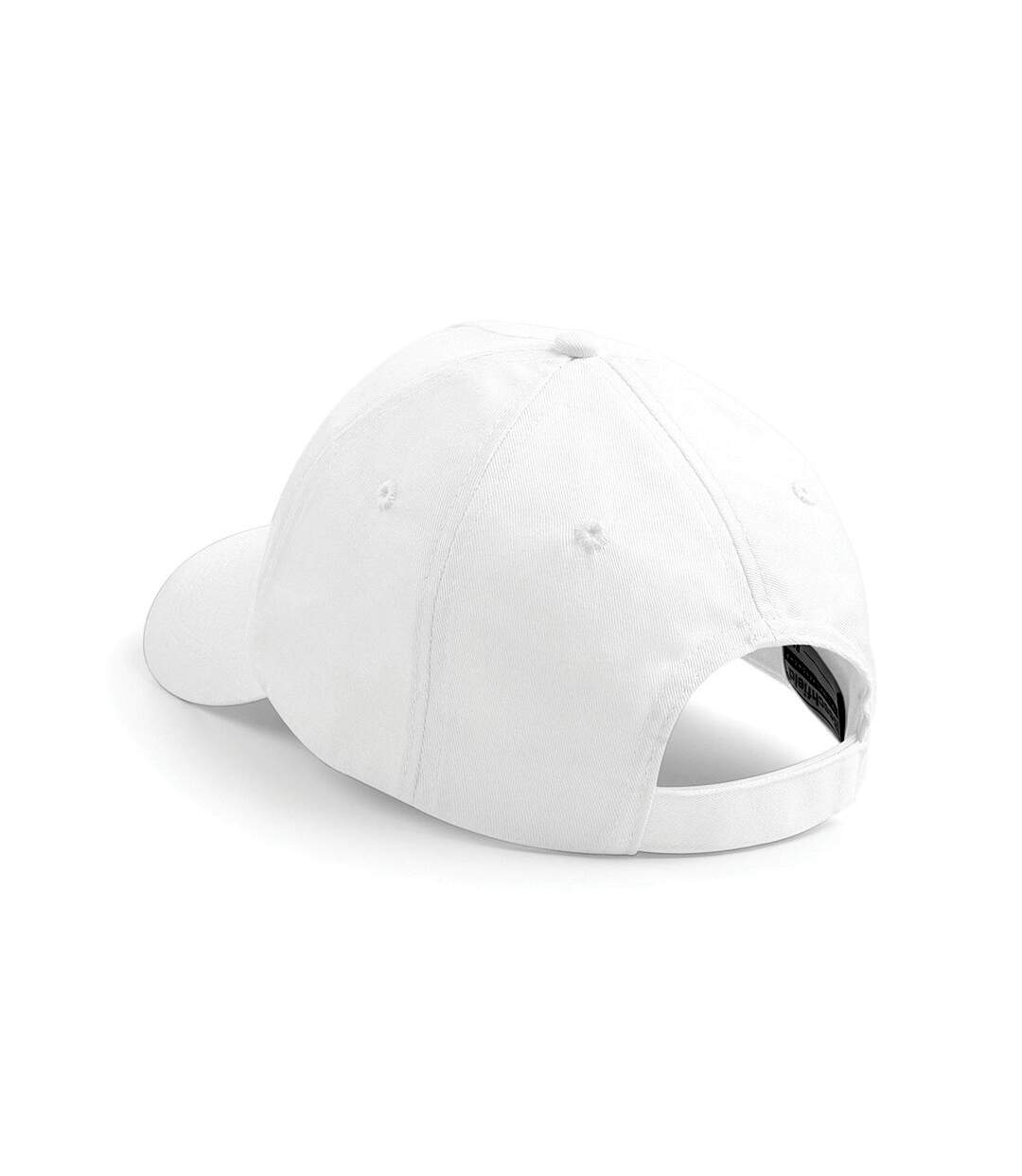 Casquette baseball enfant unisexe blanc Beechfield-2