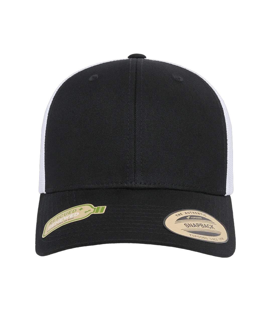 Casquette Trucker Yp Classics Noir Blanc Flexfit-3
