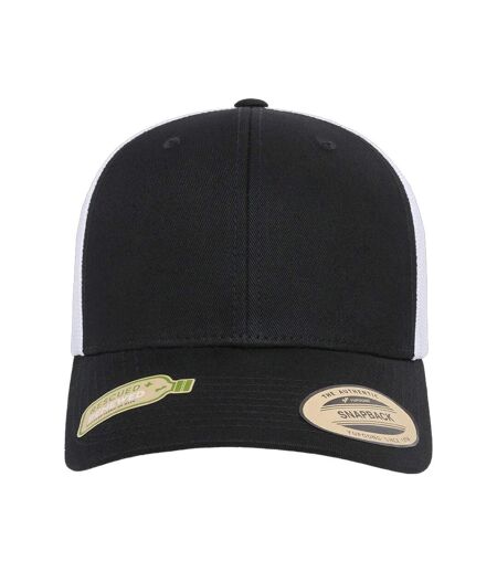 Casquette Trucker Yp Classics Noir Blanc Flexfit
