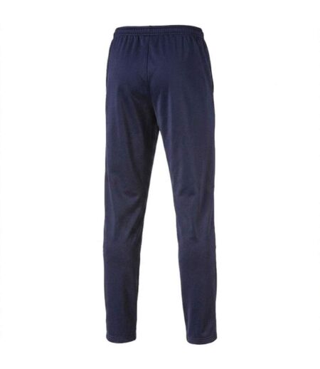 Mens Liga Tapered Tracksuit Bottoms Peacoat Blue White Puma