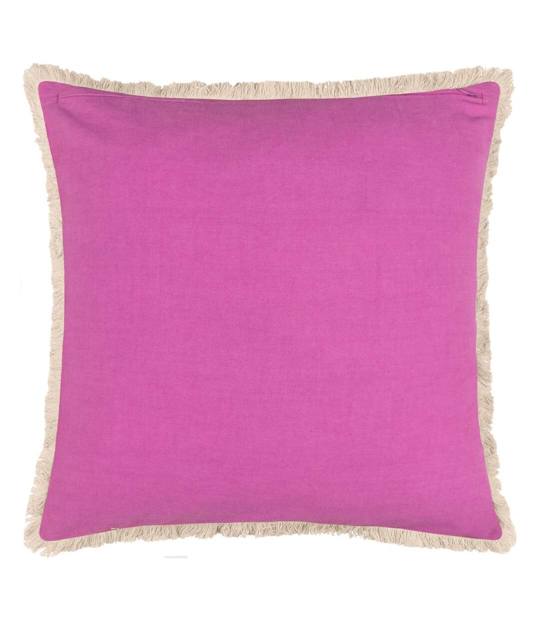 Cypressa floral mosaic cushion cover 50cm x 50cm lilac Furn-2