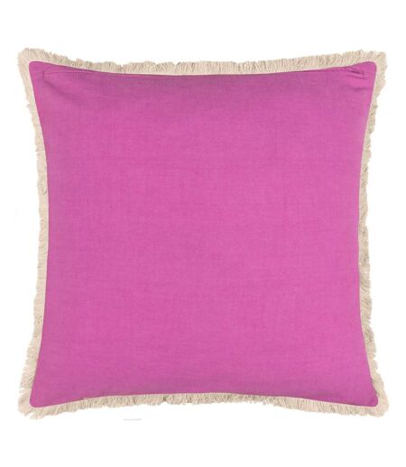 Furn Cypressa Floral Mosaic Throw Pillow Cover (Lilac) (50cm x 50cm) - UTRV3088