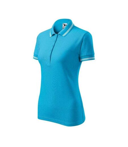 Polo Adler Urban Femme Turquoise Vif Malfini