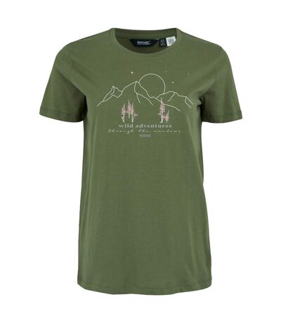 T-shirt filandra vx wild adventures femme vert Regatta