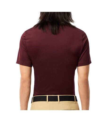 Polo bordeaux homme lacoste ixz