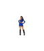 Womens/ladies Knitted Mini Skirt Blue Missy Empire-1