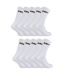 10 paires de chaussettes de travail unisexes en coton-1