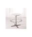 Nappe Ronde Cristal Garden 180cm Transparent & Gris-1