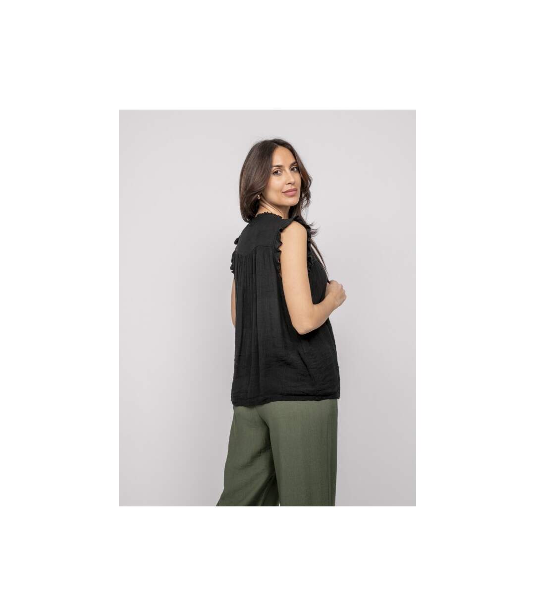 Blouse sans manches FUJELIA - Dona X Lisa-2