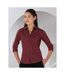 Collection Chemisier À Manches 3/4 Femme Bordeaux Russell-1