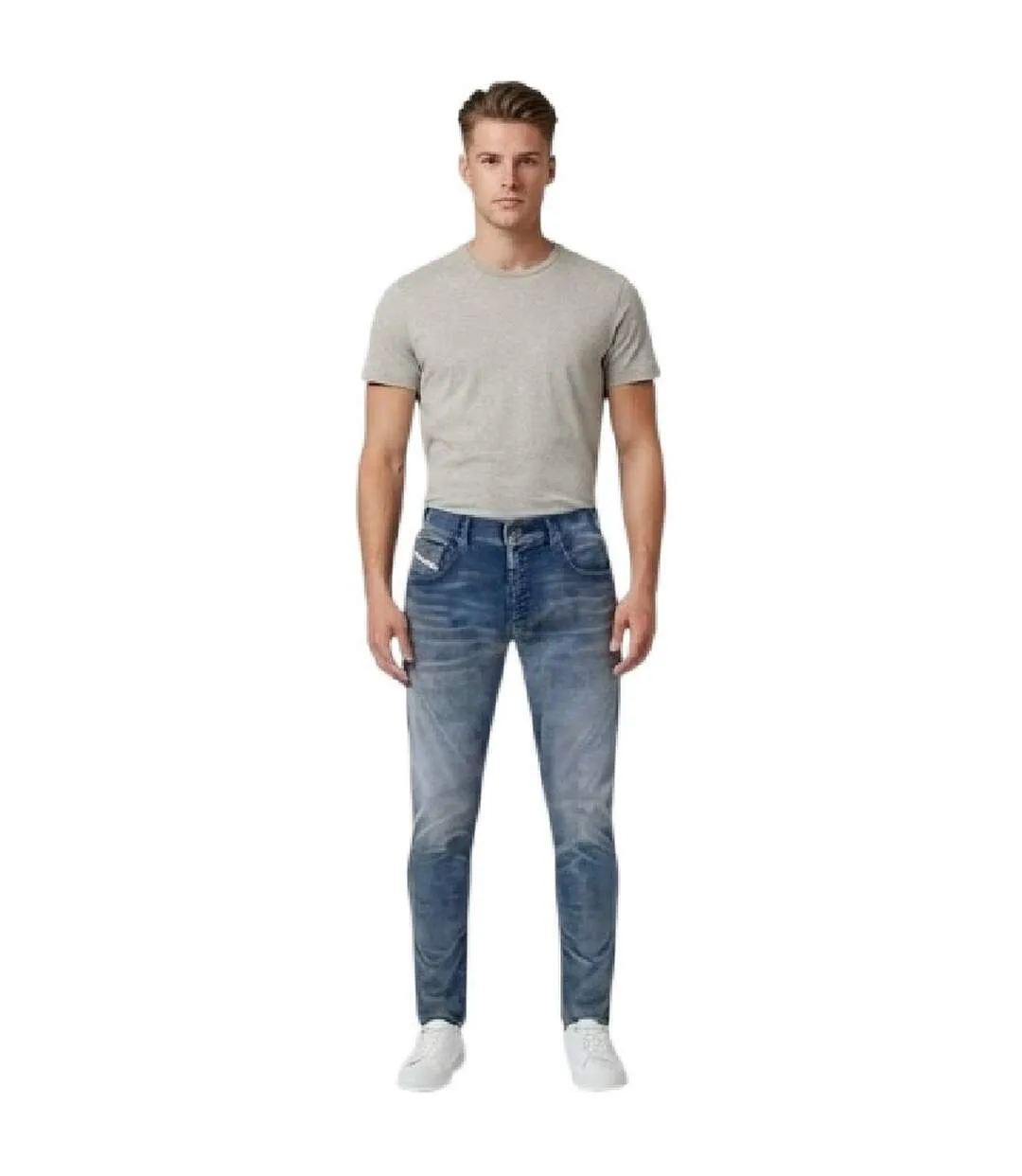 Jean D-strukt Homme Bleu Sombre Diesel-1