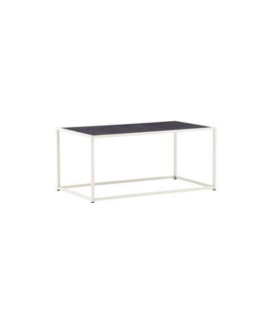 Table Basse de Jardin Siaton 110cm Gris