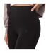 Legging Motif/style Logo Brodé Femme Noir Gym King-4