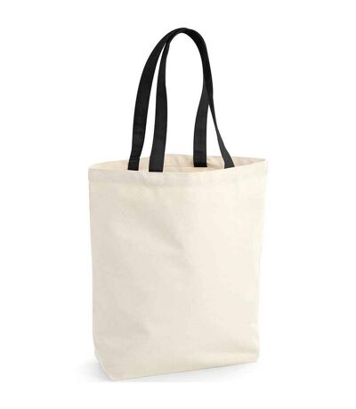 Sac de courses taille unique beige pâle / noir Westford Mill