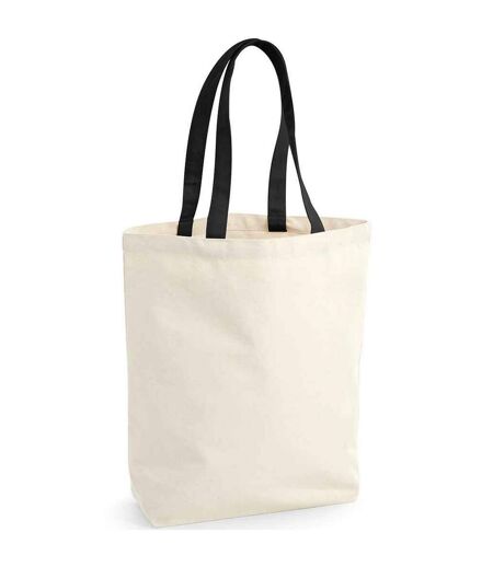 Sac de courses taille unique beige pâle / noir Westford Mill