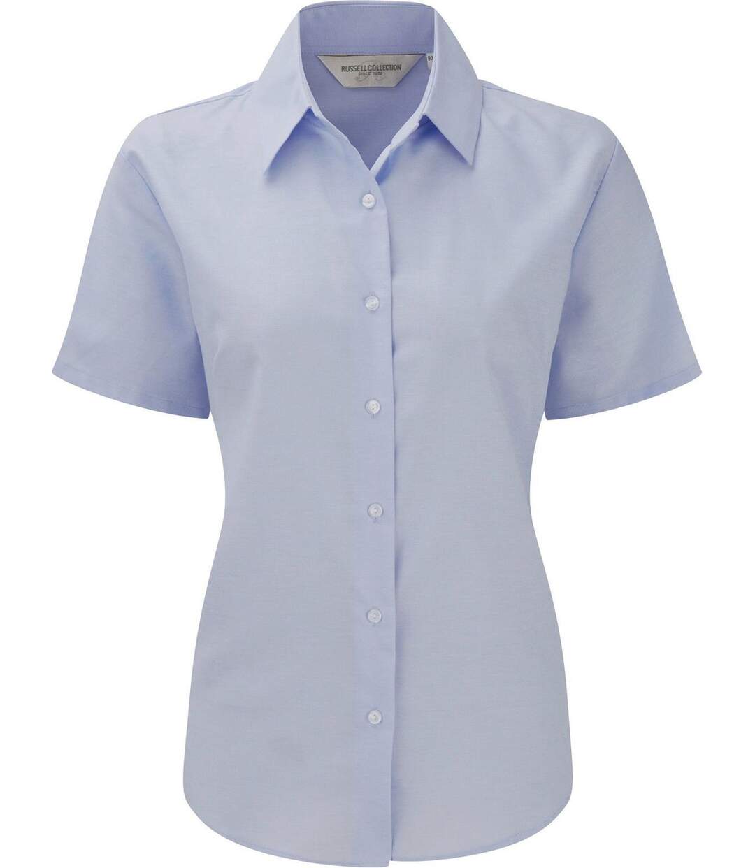 Chemise manches courtes - Femme - RU933F - bleu oxford-2