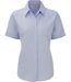 Chemise manches courtes - Femme - RU933F - bleu oxford