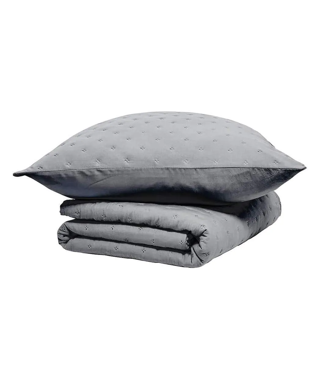 Couvre lit gris today 220x240cm-2