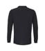 Unisex Adult Planet Long-sleeved Polo Shirt Black SOLS-2