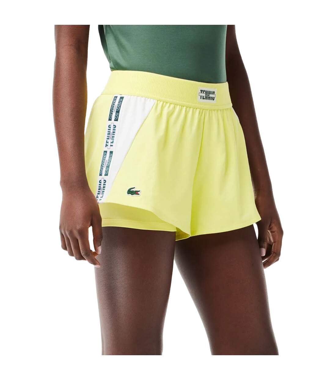 Short femme multicolore Lacoste-3
