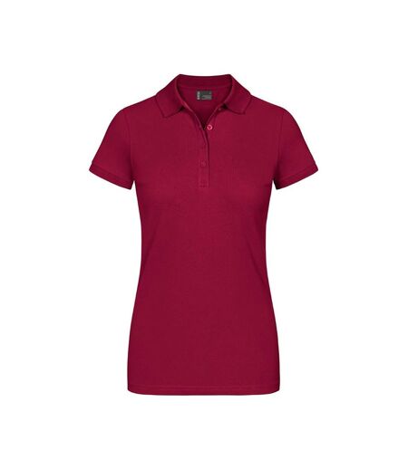 Polo Excd Femme Bordeaux Promodoro