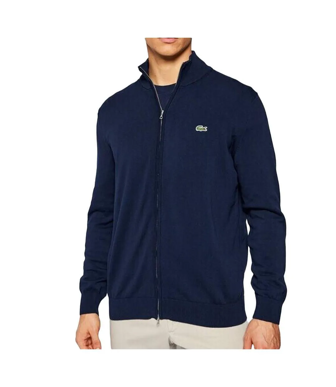 Gilet marine homme lacoste ah1957-1