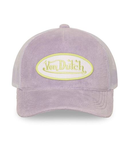 Casquette trucker avec filet en velours doux Kylie Vondutch
