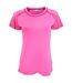 Trespass Mamo - T-shirt de sport - Femme (Rose haute visibilité) - UTTP2850