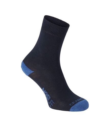 Chaussettes femme bleu marine/bleu Craghoppers